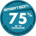 75 % av 16 testpiloter rekommenderar Doro 7070 & 8035 